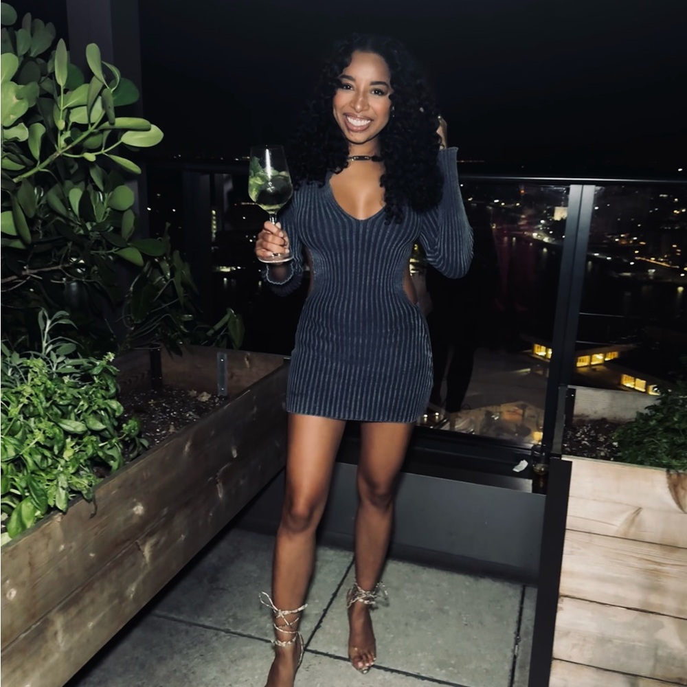 Jaded London Backless Dress